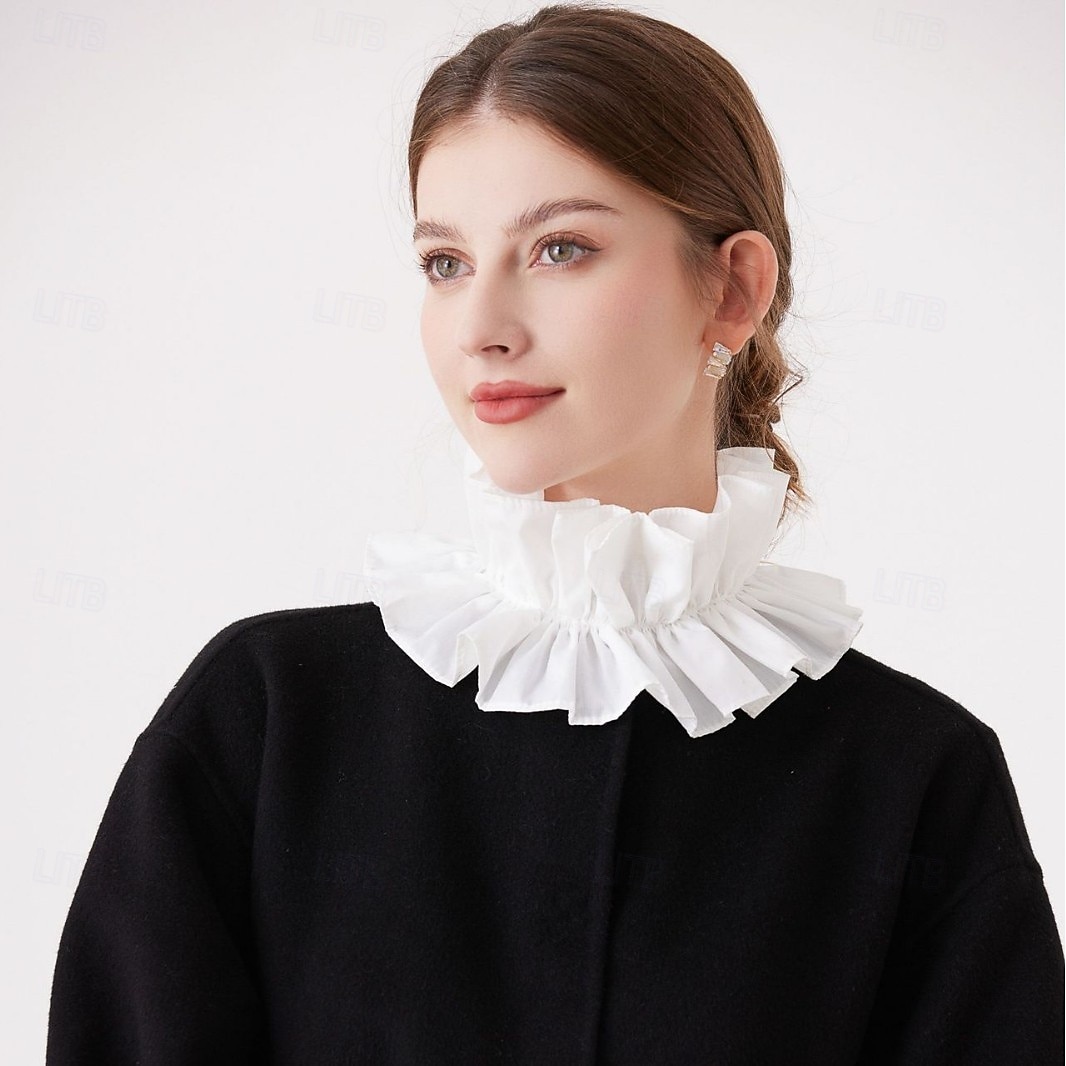 Årgang Rokoko Victoriansk Avtakbar krage Prinsesse Gentlewoman Blonde Kostyme Dame Karneval Halloween Renessansemesse Voksen 2026 - $19.99 –P1