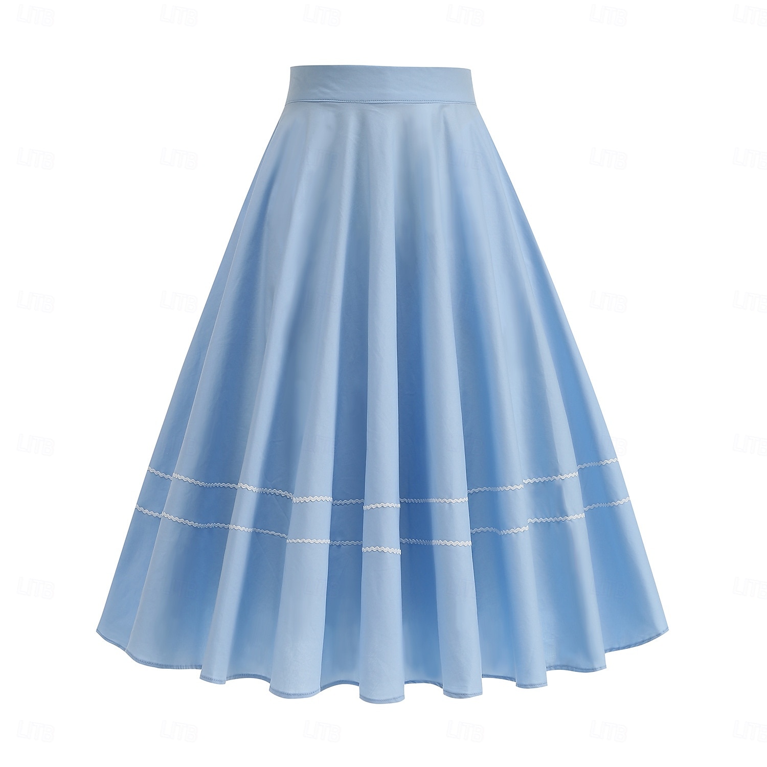 Rockabilly Lunghezza lunga Costume da festa Abito da cocktail Costume Per donna Carnevale San Valentino Casuale Abbigliamento quotidiano Tè Adulti Gonna Primavera & Estate del 2026 a $66.99 –P1