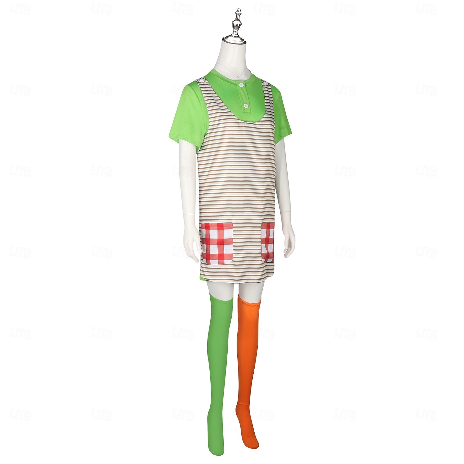 Vestidos Disfraz de lujo Chica pelirroja divertida Cosplay Adulto Mujer Víspera de Todos los Santos Carnaval Fiesta Rendimiento Disfrazarse 2026 - $49.99 –P5