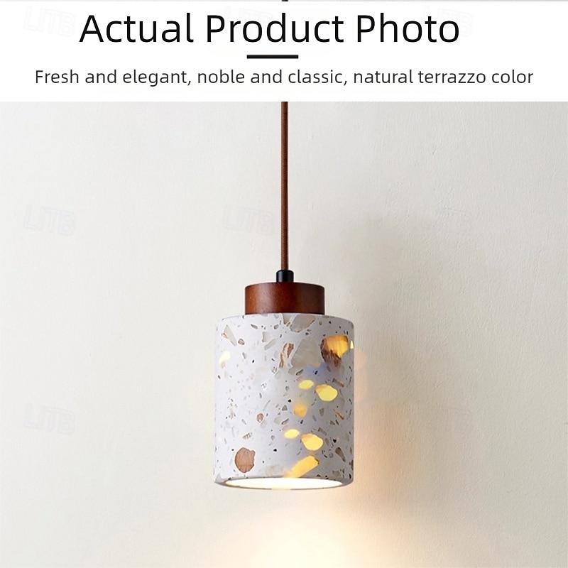 12 cm تصميم الجزيرة أضواء معلقة حجر طلاء ملون معاصر 110-240 فولت 2026 - $94.99 –P8