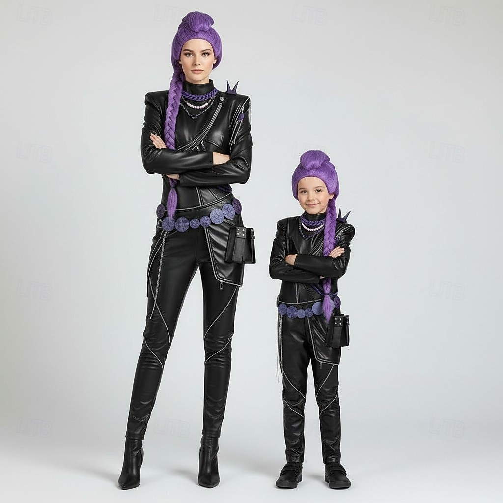 Kpop Inspired Korean Idol Inspired Pop Star Costume Fancy Dress Virtual Idol for Girls' Kid's Adults' Halloween Carnival Performance Comic Con Anime Expo 2026 - CAD $190.99 –P6