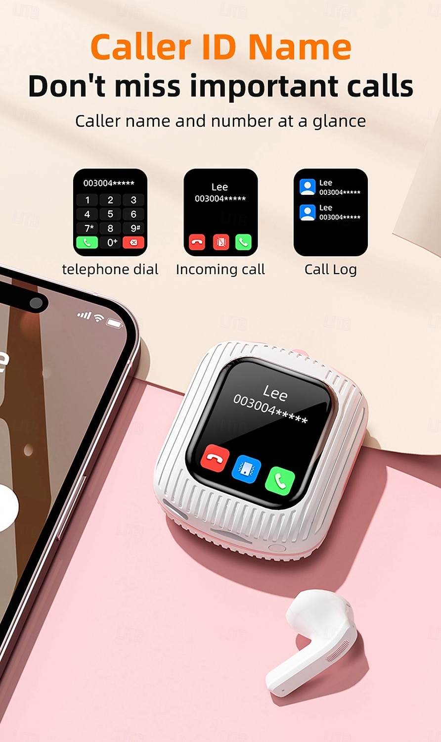 K8 Auricolari True Wireless TWS In-ear Bluetooth 5.3 Cancellazione del rumore Stereo Con la scatola di ricarica per Apple Samsung Huawei Xiaomi MI Allenamento in Palestra Uso Quotidiano All'aperto del 2026 a $67.99 –P7