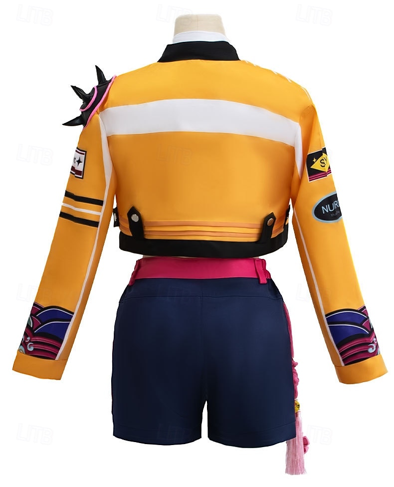 مستوحى من الكيبوب مستوحى من المعبود الكوري نجم البوب زي تأثيري تأثيري الباروكات زي تأثيري for للفتيات للأطفال عيد الرعب عيد الأطفال حفلة تنكرية 2026 - $46.99 –P5