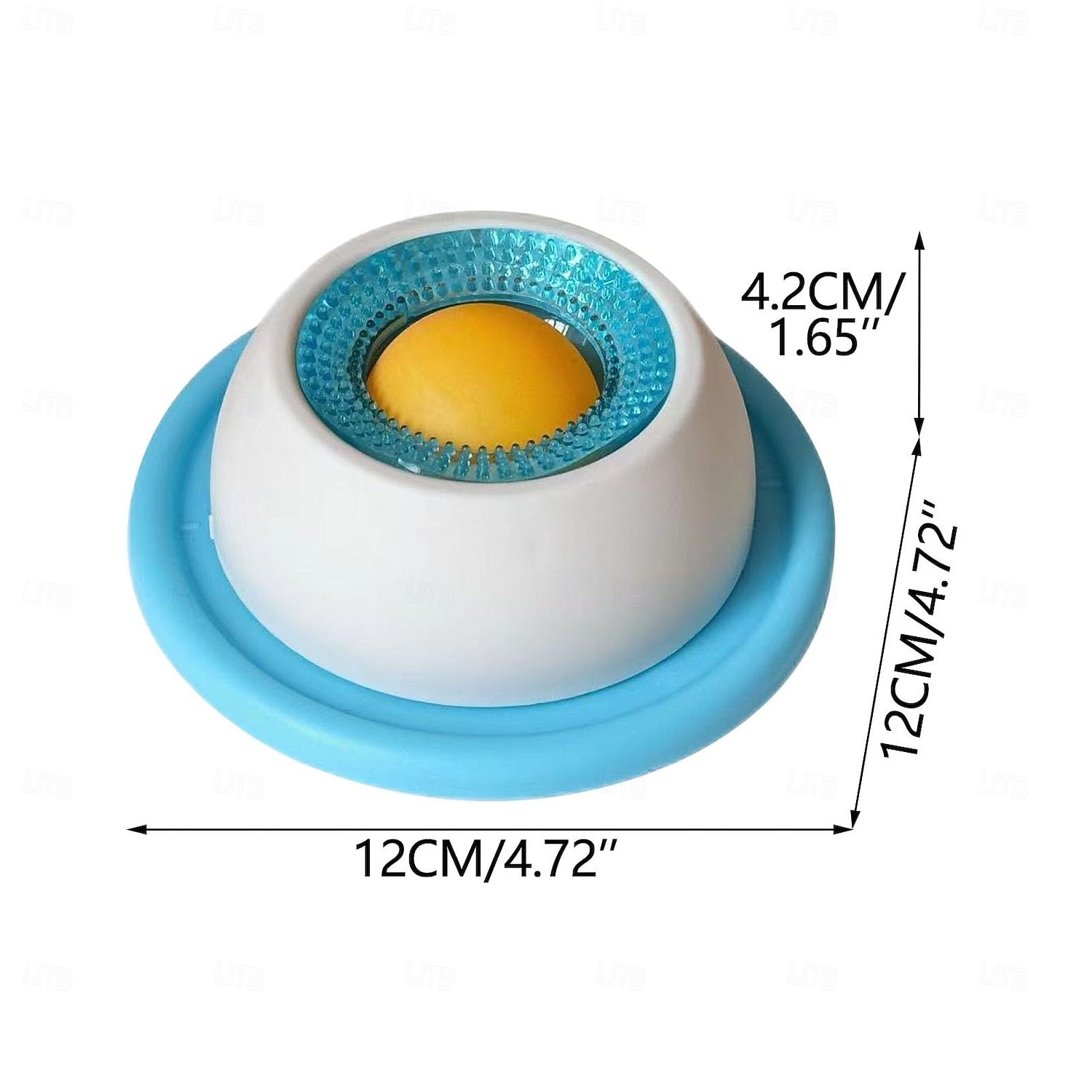 Tapete para lamber para cães, brinquedo de enriquecimento ambiental para cães - base antiderrapante, acessórios para animais de estimação para treinamento de alimentação saudável, prato para lamber de 2026 por $12.49 –P4