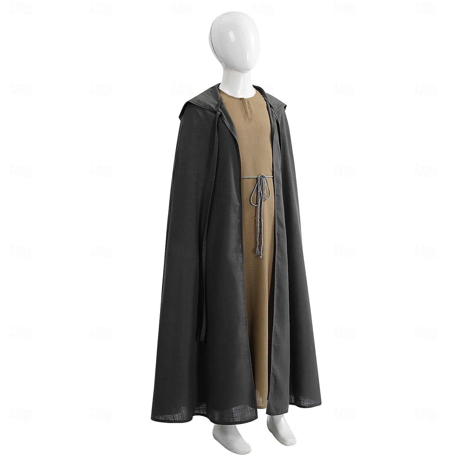 Medieval Renacimiento Capa Disfraz de lujo Sayo Caballero Vikingo caballero celta Disfraz Chico Celta Fantasía Víspera de Todos los Santos Carnaval Rendimiento LARP Feria Ren Niños Disfraz 2026 - $58.99 –P6