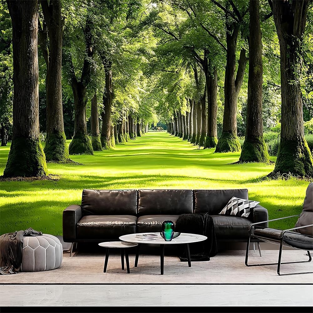 Nature Forest Wall Tapestry Green Tree Avenue Path Sunlit Park Scenery Wall Hanging For Living Room Bedroom Office Home Decor 2026 - $20.99 –P1