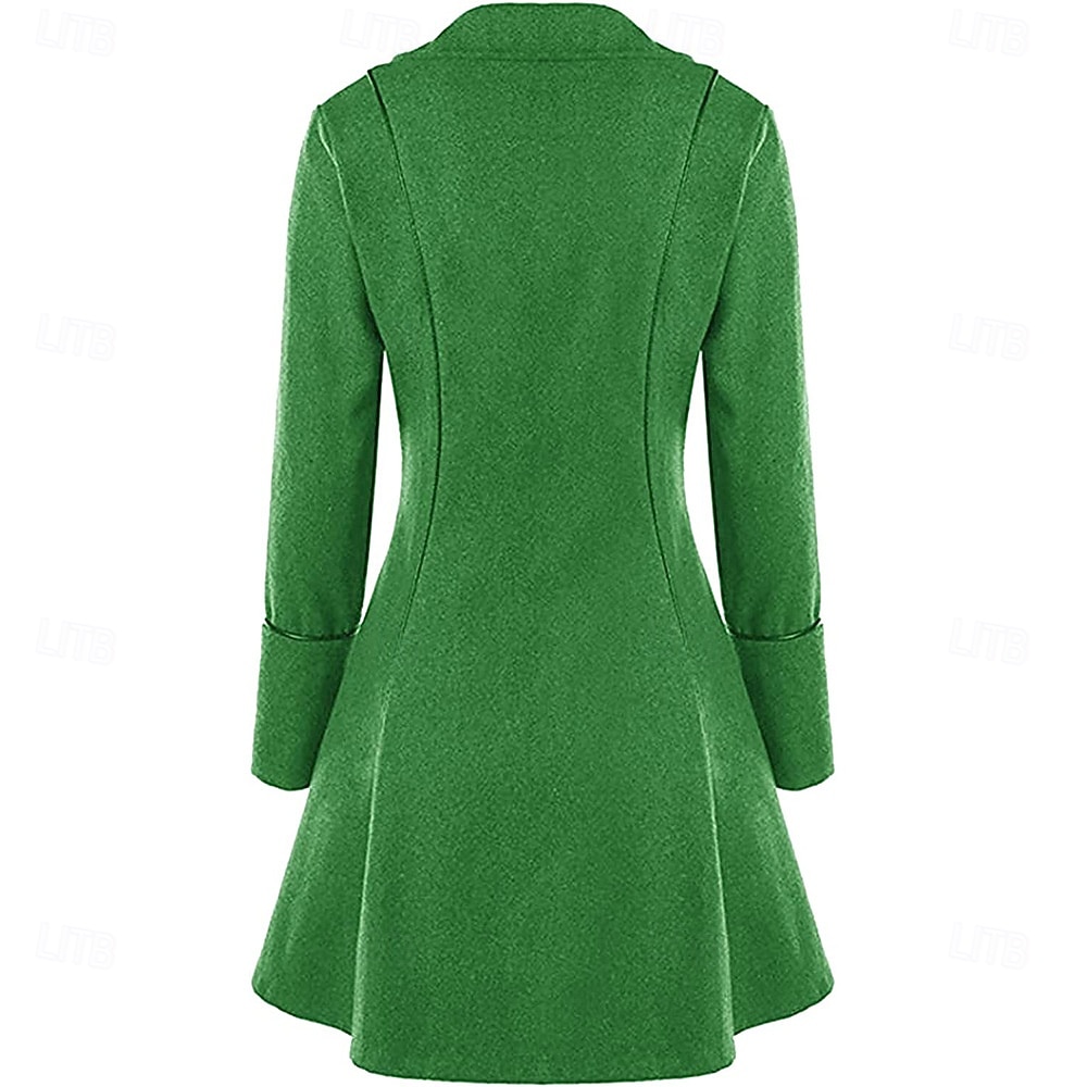 Medieval Renaissance Steampunk Coat Jacket Tailcoat Long Sleeves Princess Fancy Dress Women's Royal Steampunk Event / Party Masquerade Adults' Coat 2026 - $58.99 –P3