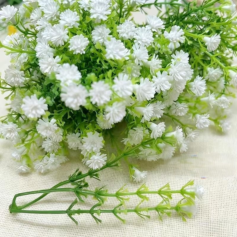 100PCS Realistic Artificial Breathing Flowers, Lifelike Plastic Flower Decorations for Valentine’s Day, Wedding, Gift Boxes & Special Occasions 2026 - $13.99 –P9