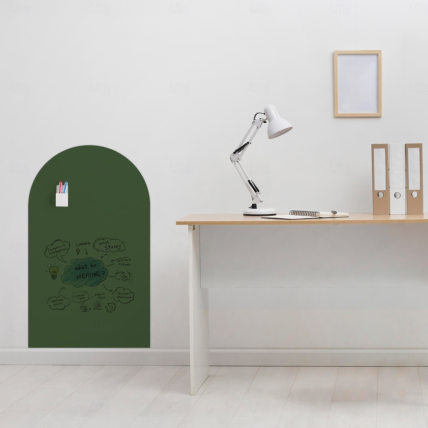 Геометрический Стикеры на стену Кабинет / Детская комната и детский сад, Съемная / Предварительно вставить Винил Украшение дома Наклейка на стену 1шт 2026 - $28.99 –P9