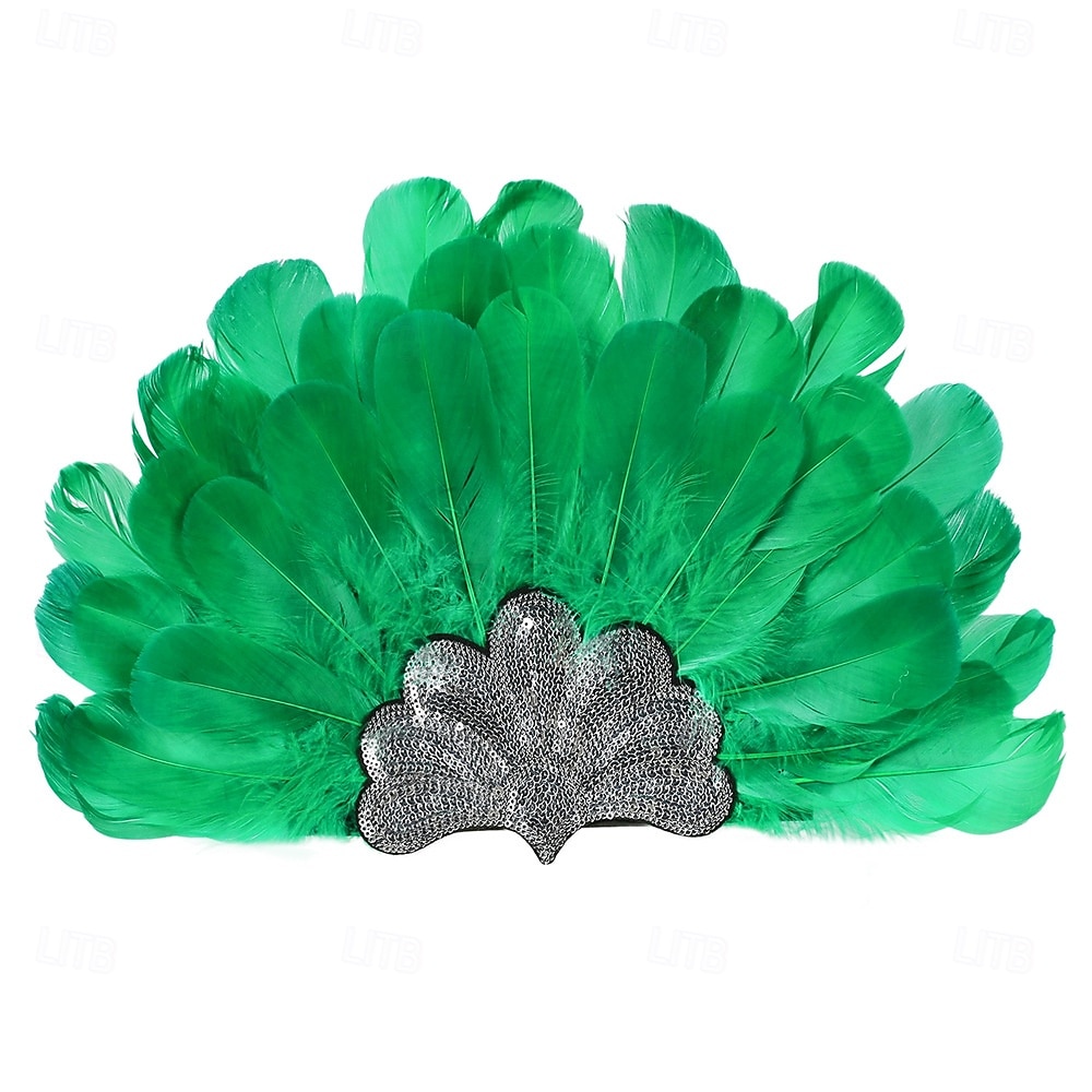 karnevál 2026 riói karnevál samba kiegészítők többszínű toll karneváli fejdísz brazil fesztivál előadás jelmez 2026 - $12.99 –P8