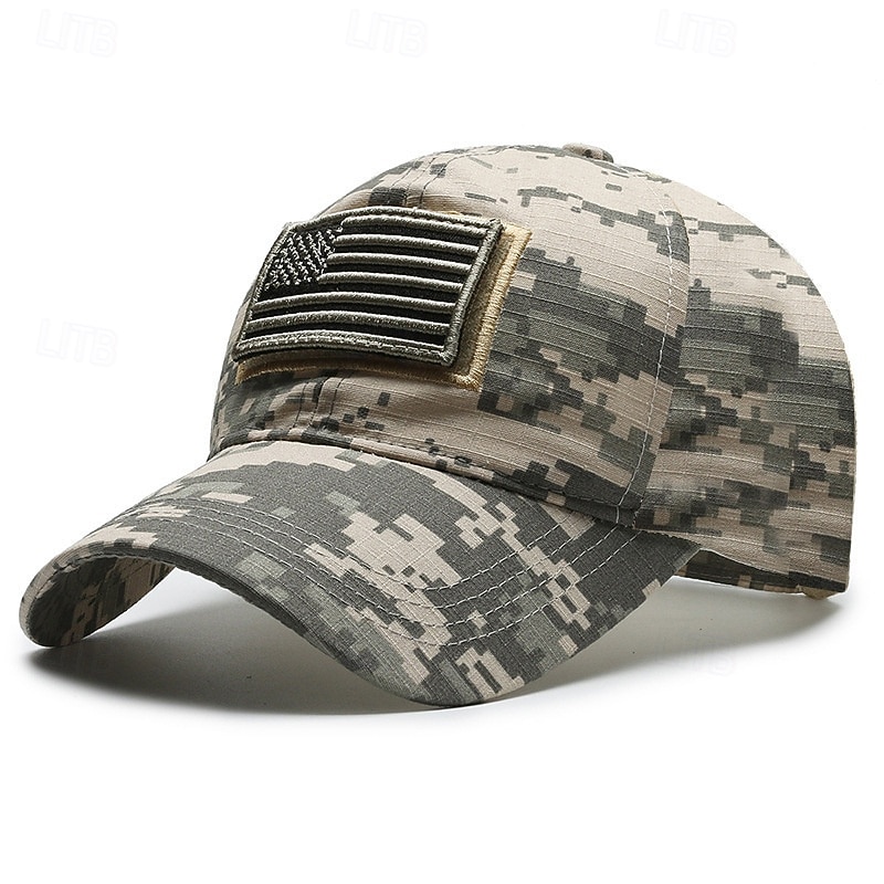 Gorra de Béisbol Color Camuflaje Bandera estadounidense Retro Antiguo Patriótico para Unisexo Adulto Impresión 3D  para Día de la Independencia 4 de julio Exterior Casual Diario 2026 - $15.49 –P10