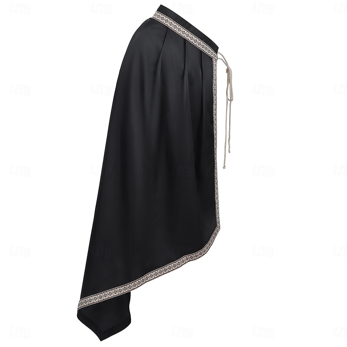 Retro / vintage Keskiaika Renessanssi Viitta Shaalit Soturi Ritari Kelttiläinen ritari Naamiaispuku Miesten Kelttiläinen Halloween Karnevaali Renessanssin messut LARP Aikuisten Viitta 2026 - $38.99 –P6