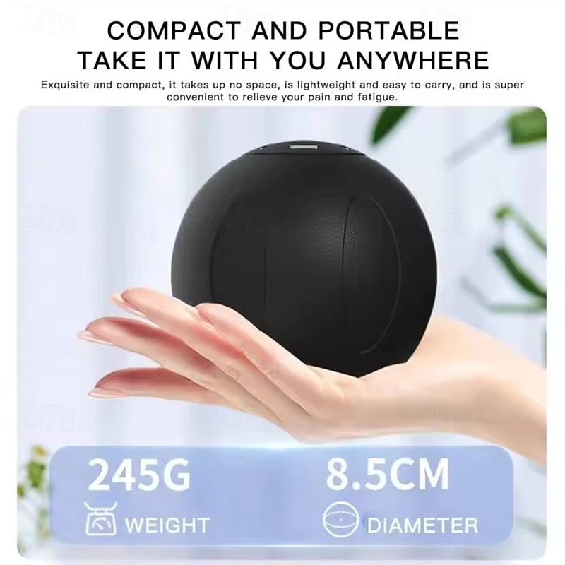 Electric Peanut Massage Ball With Vibration For Muscle Relief, Yoga & Fitness, Handheld Deep Tissue Massager For Neck Back Foot 2026 - $31.99 –P4