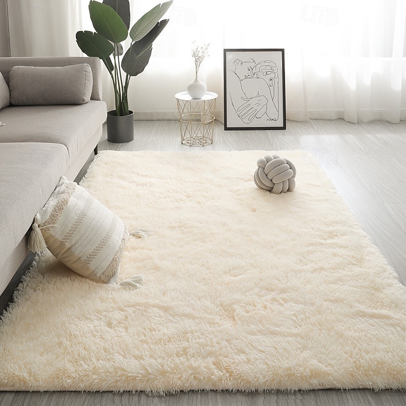 tappeto per camera da letto in stile nordico, tappeto morbido e decorativo per soggiorno, tavolino da caffè, comodino e arredamento per cameretta delle ragazze del 2026 a $24.99 –P17