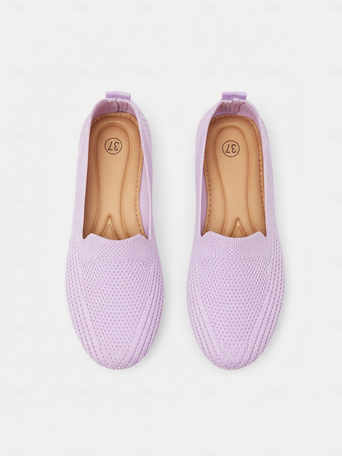 Chaussures à enfiler violettes en maille douce pour femmes – minimalistes, respirantes et légères, idéales pour le bureau, les trajets quotidiens, les voyages et le quotidien. de 2026 ? $18.99 –P1