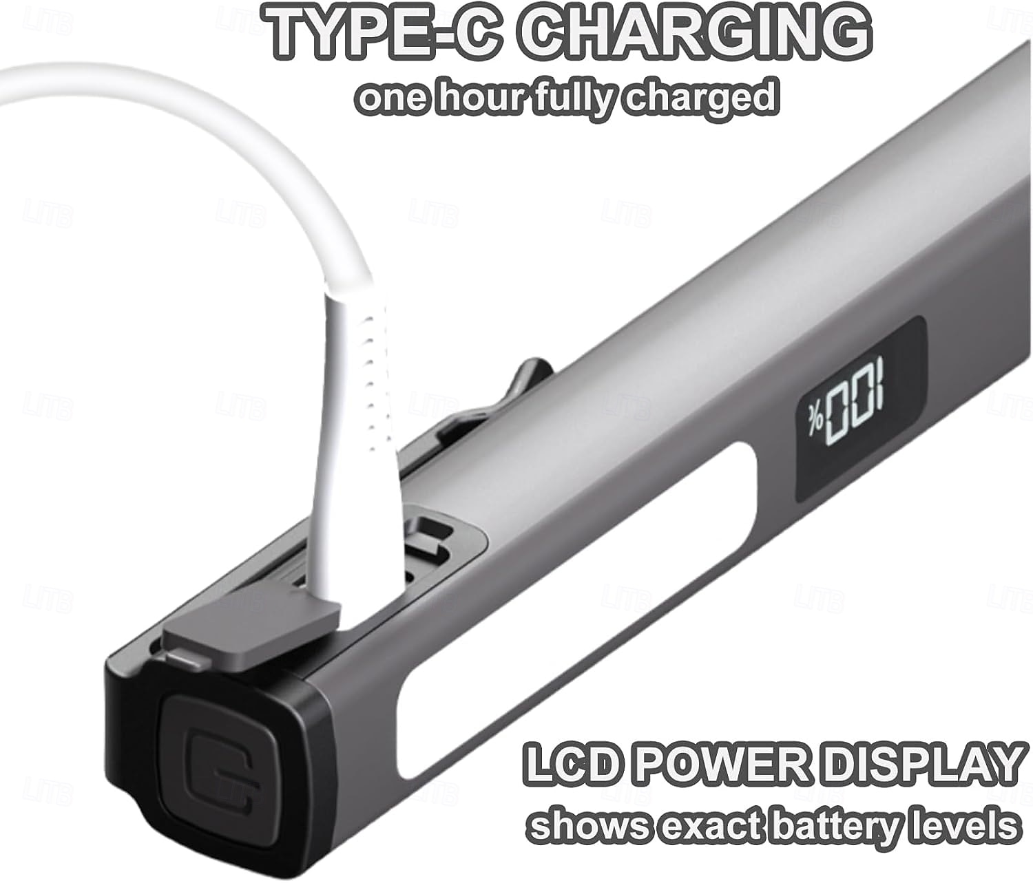 Ladattavat kynätaskulamput työvalolla, kannettavat LED-taskulamput, kirkkaat taskulamput kotiin, autoon, hätätilanteisiin, C-tyypin laturilla, 6 valotilaa, LCD-näyttö 2026 - $17.99 –P7