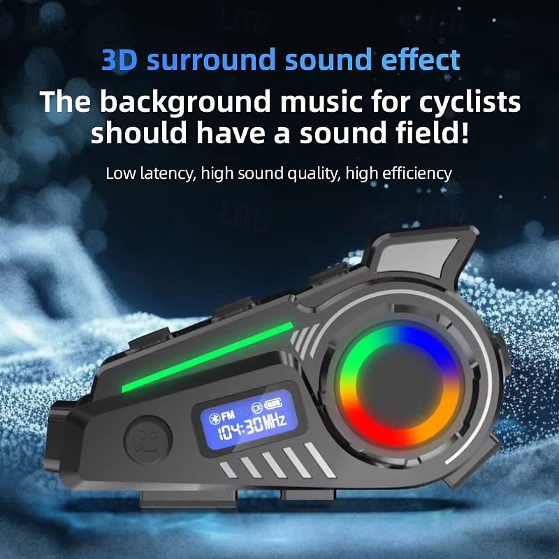 Novo capacete K19 com fones de ouvido, câmera veicular, alto-falante Bluetooth, rádio FM, fones de ouvido, gravador Wi-Fi sem fio e acessórios para motocicleta. de 2026 por $91.99 –P3