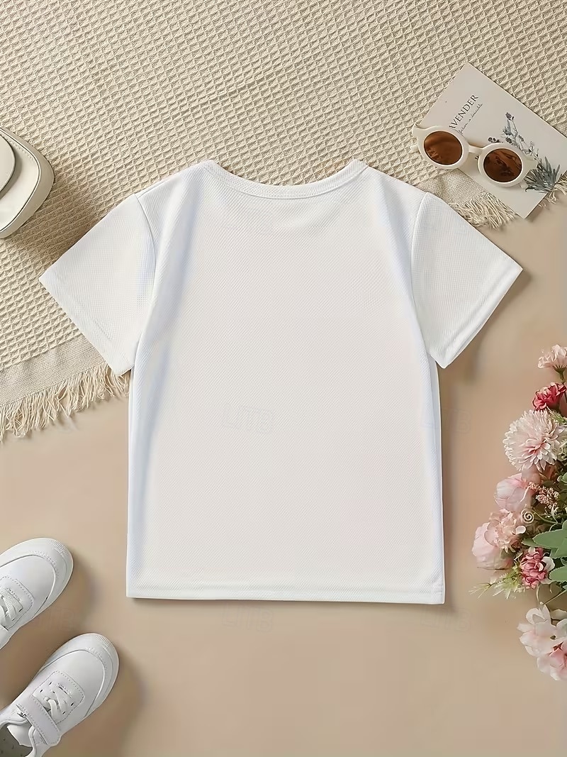 Мальчики 3D Графика Буквы ракета Футболка С короткими рукавами 3D печать Лето Весна Спорт Мода Уличный стиль Дети 4-12 лет Вырез под горло Повседневные на открытом воздухе Стандартный 2026 - $18.49 –P2