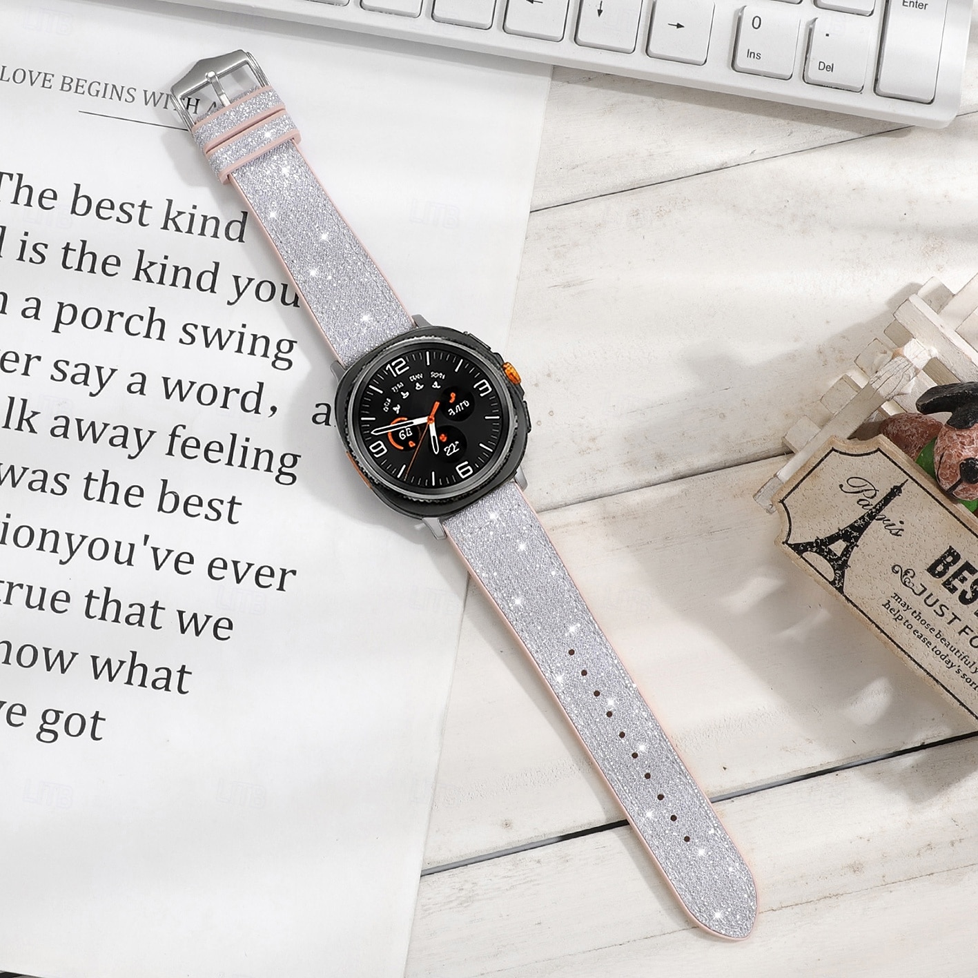 Uhrenarmband für Samsung Galaxy Uhr 8 40/44mm Watch 8 Classic 46 mm Silikon Ersatz Gurt Verstellbar Moderne Schnalle Armband 2026 - $13.99 –P8