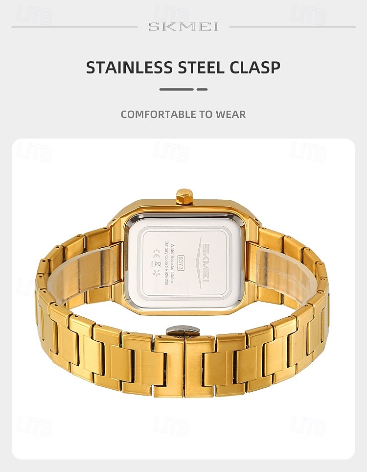 SKMEI Heren Quartz horloges Minimalistisch Modieus Vrijetijdshorloge Zakelijk Kalender WATERDICHT Wereldtijd Decoratie Teräs Horloge 2026 - $31.99 –P8