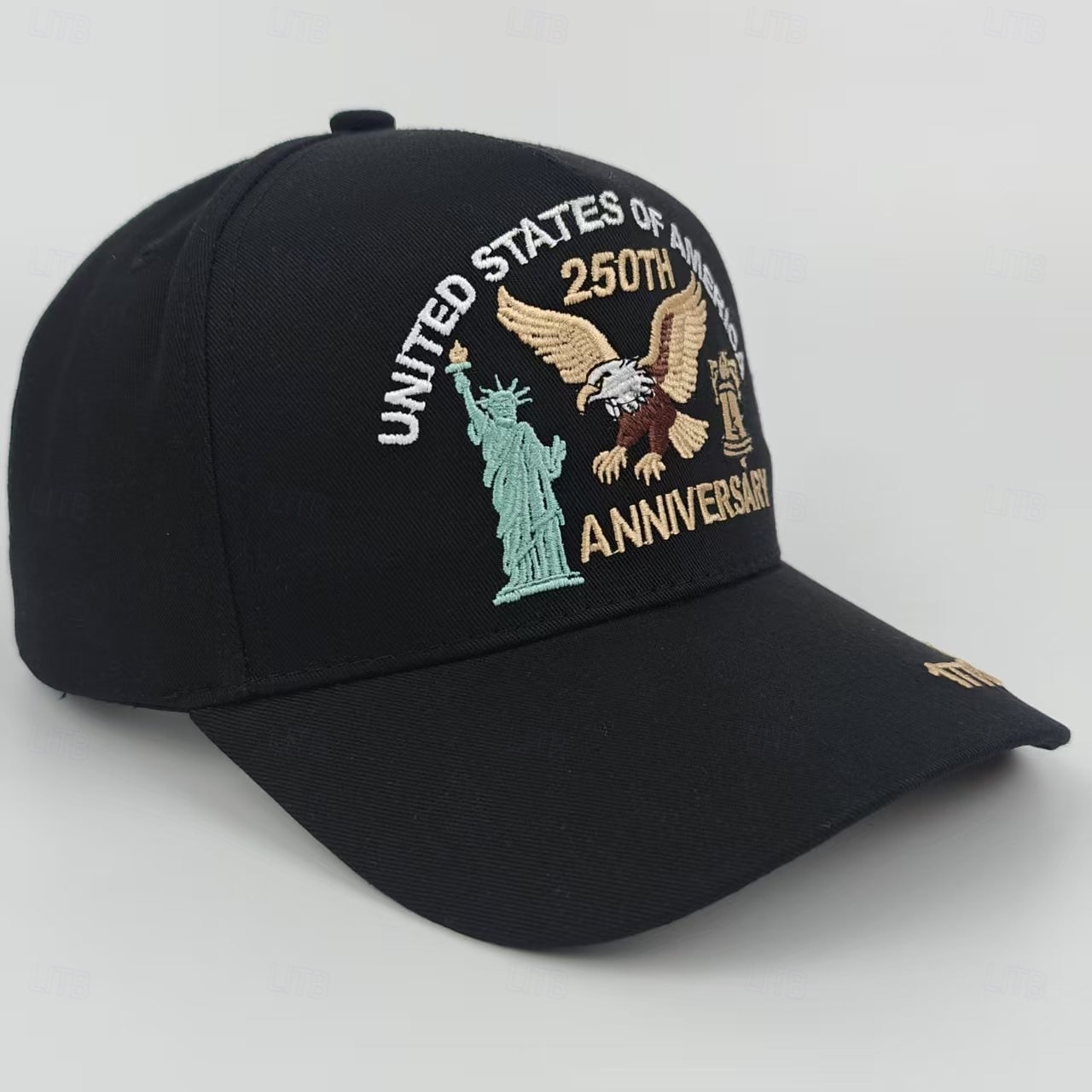Casquette brodée commémorative du 250e anniversaire des États-Unis (1776-2026), aigle et statue de la Liberté &cloche, casquette de baseball patriotique avec écusson drapeau américain, commémoration de 2026 ? $21.99 –P8