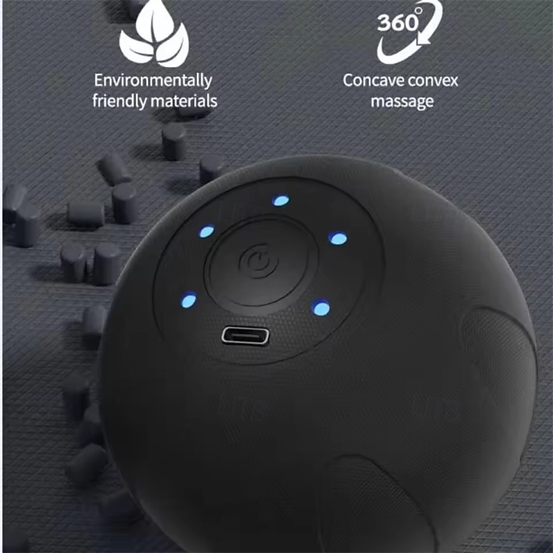 Electric Peanut Massage Ball With Vibration For Muscle Relief, Yoga & Fitness, Handheld Deep Tissue Massager For Neck Back Foot 2026 - $31.99 –P3