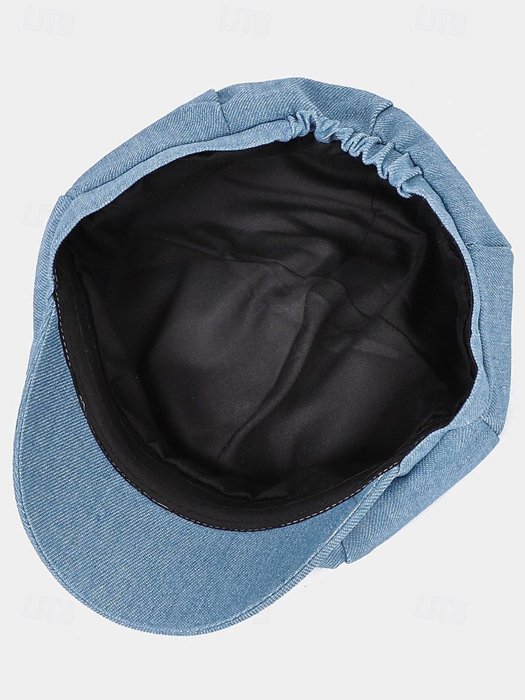 berretto da donna in tessuto denim – vari colori, stile casual, perfetto per l'uso quotidiano e per i viaggi del 2026 a $11.99 –P7