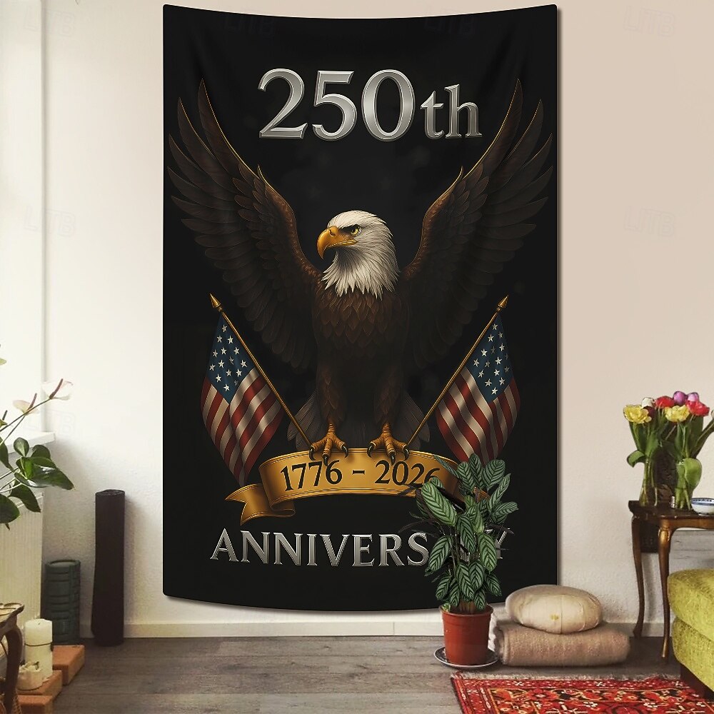 Independence Day Tapestry Banners Blanket Flag 3D Bedroom Living Room Dorm Teens Room College Dorm Wall Porch Home Decor 2026 - $20.99 –P4