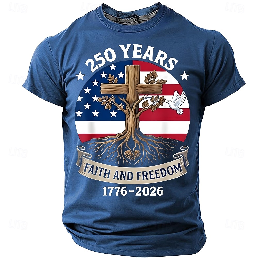 Bible 2026 250th US Flag T-Shirt 2026 - $21.99 –P2