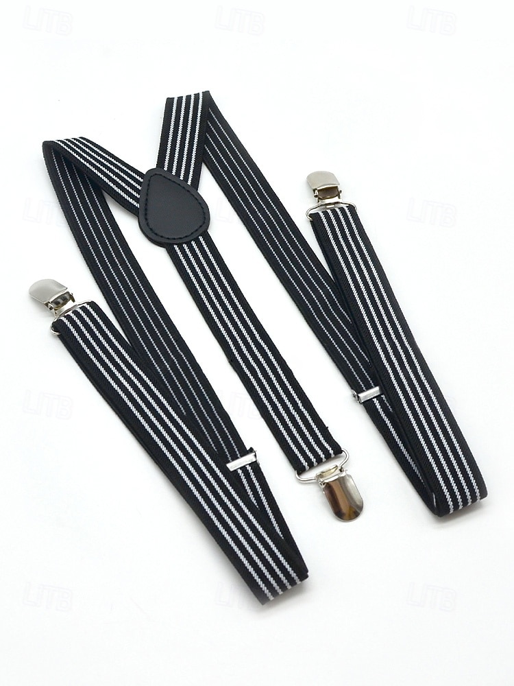 Регулируемые эластичные подтяжки для брюк, эластичные полиэстеровые Y-образные подтяжки, различные цвета, классический формальный стиль, идеально подходят для свадеб, Дня святого Валентина, вечеринок и повседневной носки. 2026 - $9.99 –P5