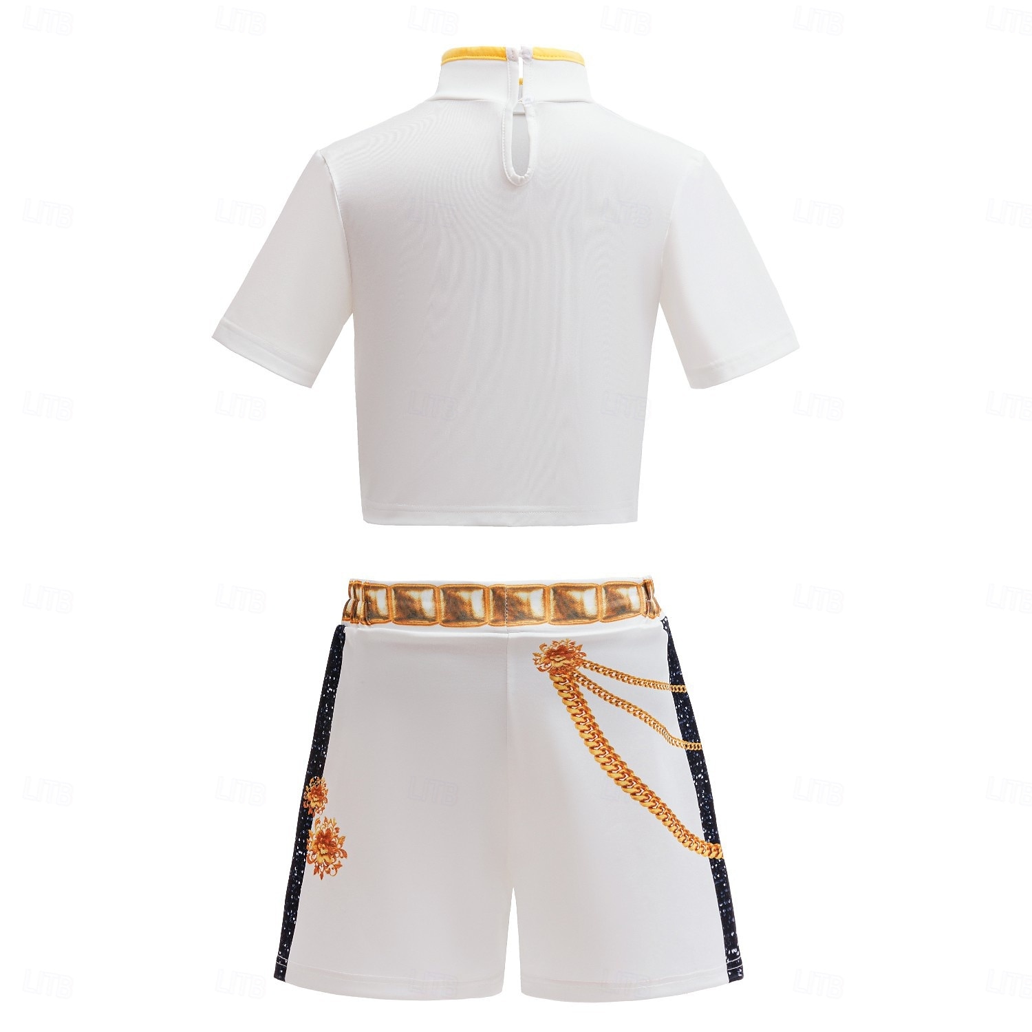 Kpop-inspiriert Von koreanischen Idolen inspiriert Popstar Kostüm Ausgefallene Kostüme Karnevalskostüm Virtuelles Idol for Mädchen Kinder Halloween Karneval Leistung Comic-Konzert Anime Expo 2026 - $33.99 –P6