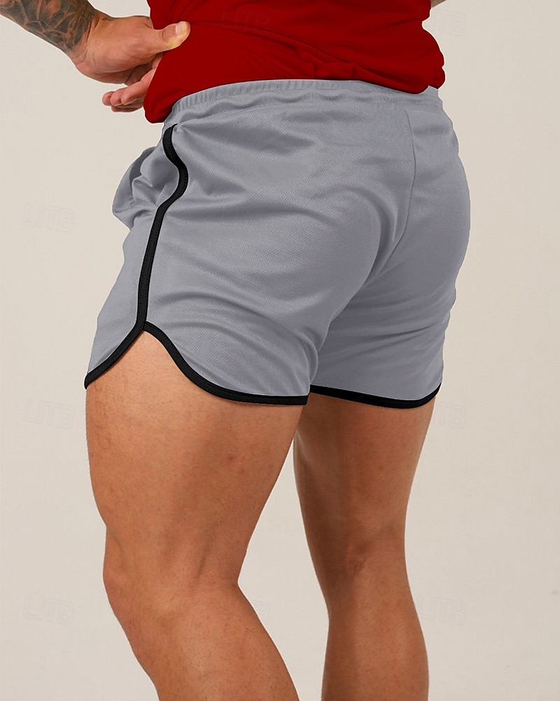 Homens Shorts de Corrida Calções atléticos Shorts de Academia Com Cordão Bolsos Cintura elástica Calção Casual Ao ar livre Férias Verão Secagem Rápida Leve Macio Treino de Ginástica Treinamento Ativo de 2026 por $17.99 –P14