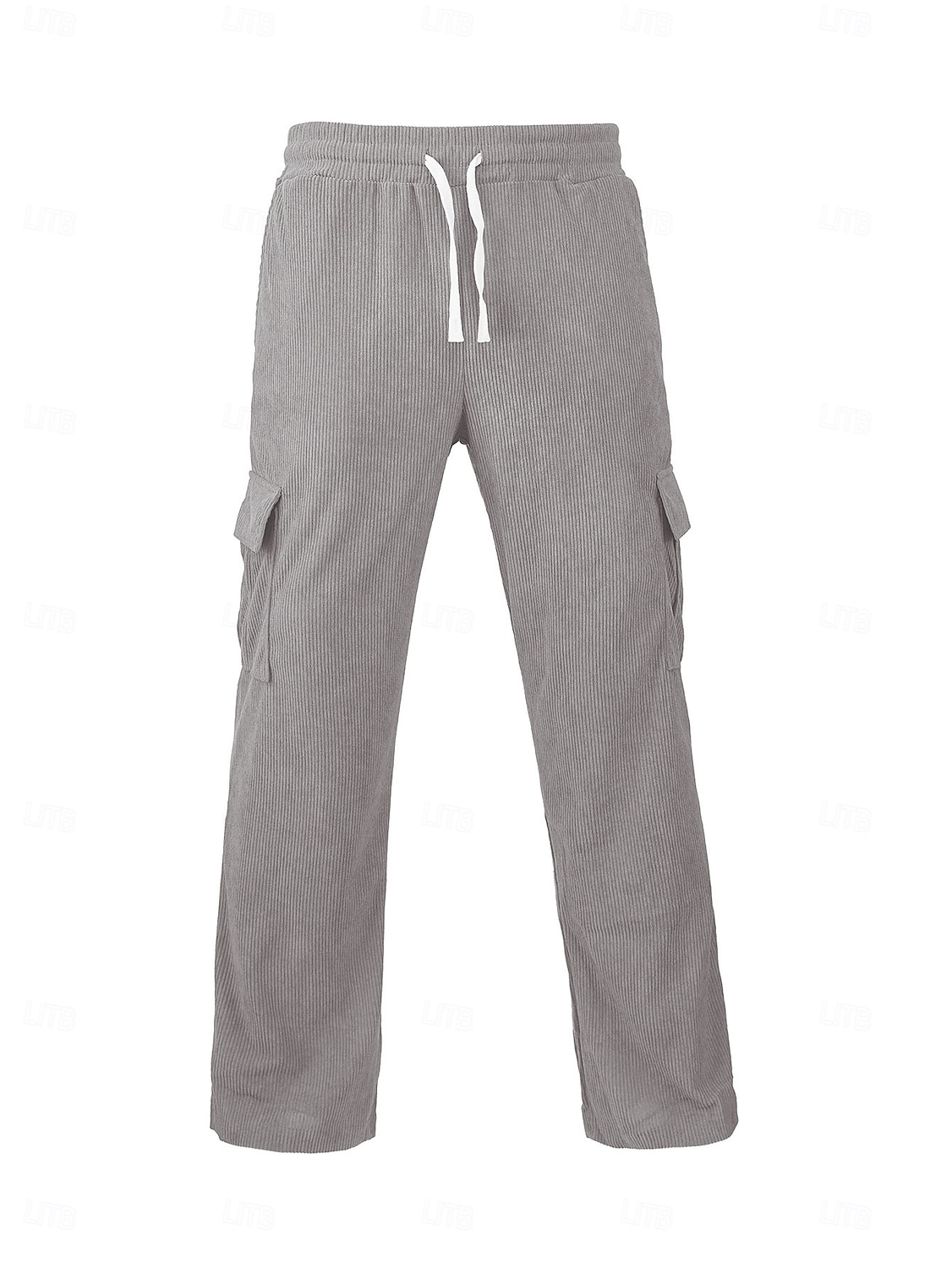 Homme Pantalons Pantalon en velours côtelé Pantalons Amples Pantalon décontracté Taille Élastique Jambe Droite Couleur Unie Confort Évacuation de l'Humidité Longueur complète Occasionnel Quotidien de 2026 ? $25.99 –P11