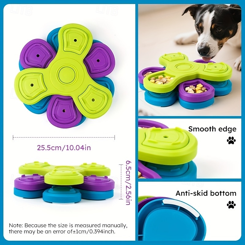 3-Layer Interactive Dog Puzzle Feeder | Durable PP Material, Multi-Color, Slow Feeder for IQ and Smell Training, Engaging Mealtime Activity for Dogs 2026 - $25.99 –P3