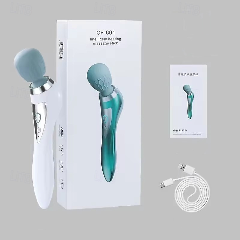 Massageador elétrico portátil de corpo inteiro com vibração, martelo e compressa quente para relaxamento dos ombros e pescoço, ideal para beleza e cuidados com a pele. de 2026 por $46.99 –P3