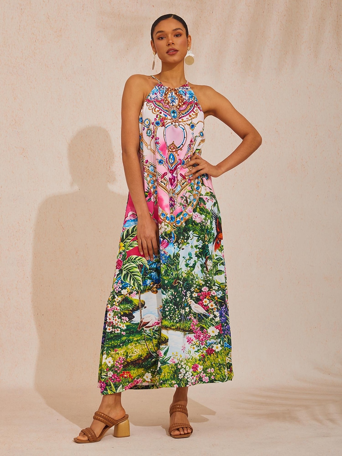 black and floral prom dress Colette By Daphne CL5121 - Beaded Floral Prom Dress 00 / Black