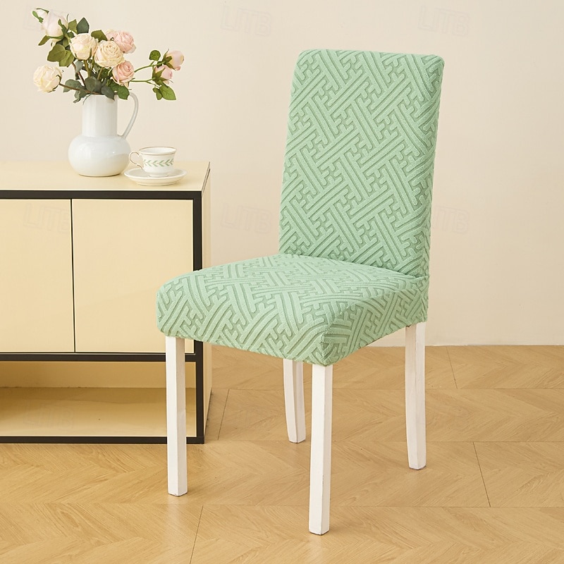 Matstolsöverdrag för hemmet polarfleece tyg stretchöverdrag sitsskydd stolsöverdrag mjukt halkfritt matstolsfodral 2026 - $17.99 –P8