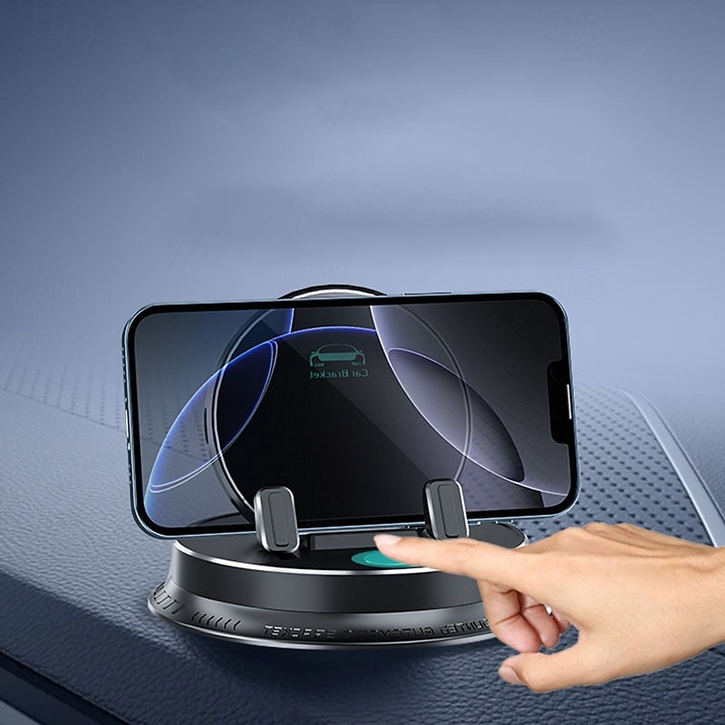 2026年 滑り止めベース、ダッシュボードマウント、見やすい回転式デザイン、すべての車両に対応、PC素材、ナビゲーションサポート、ダッシュボードマウントを備えた多機能車載電話ホルダー  コレクション – $30.99 –P4