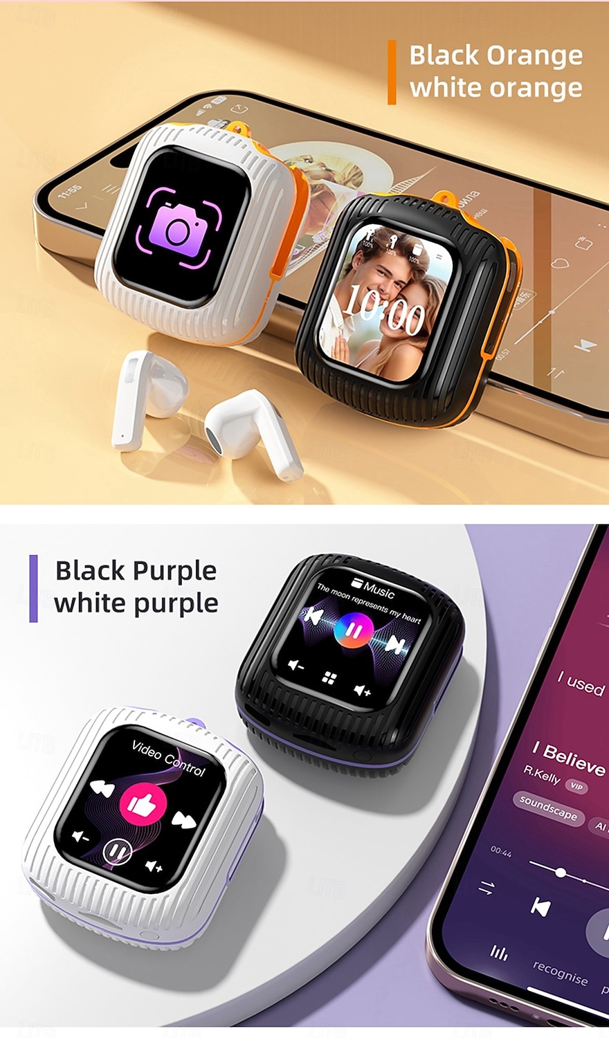 K8 Auricolari True Wireless TWS In-ear Bluetooth 5.3 Cancellazione del rumore Stereo Con la scatola di ricarica per Apple Samsung Huawei Xiaomi MI Allenamento in Palestra Uso Quotidiano All'aperto del 2026 a $67.99 –P13