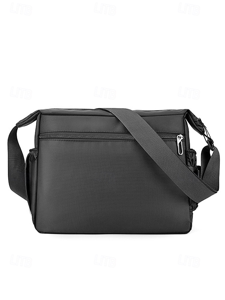 Herren-Umhängetasche aus Polyester, verschiedene Farben, strapazierfähiges Material, ideal für Outdoor-Aktivitäten, Wandern und den täglichen Gebrauch 2026 - $19.99 –P6