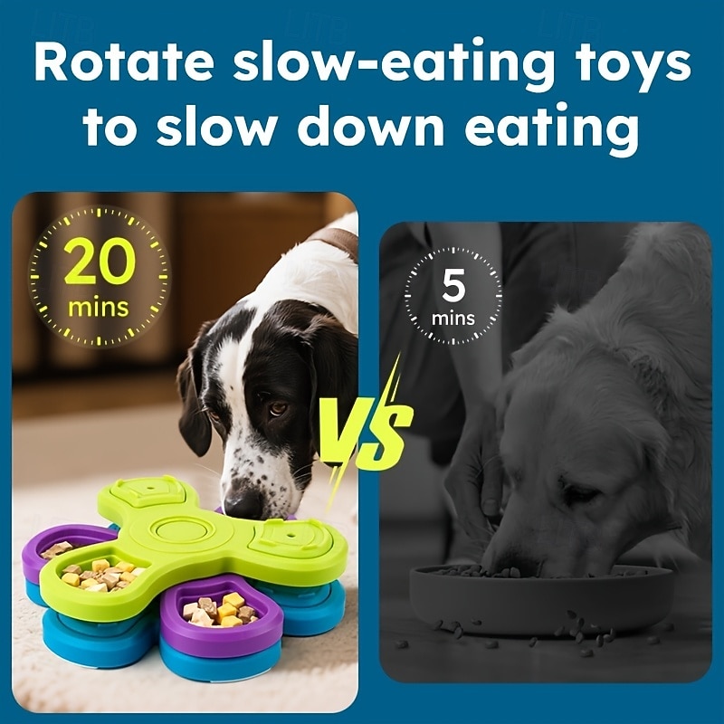 3-Layer Interactive Dog Puzzle Feeder | Durable PP Material, Multi-Color, Slow Feeder for IQ and Smell Training, Engaging Mealtime Activity for Dogs 2026 - $25.99 –P2