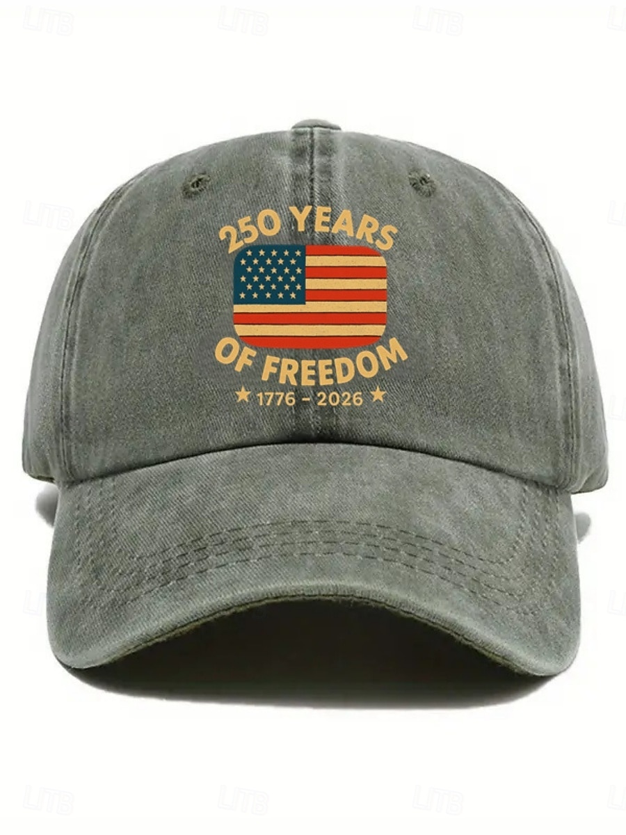 Mujer Sombrero Sombrero del 250 aniversario de Estados Unidos Gorra de Béisbol Sombrero para el sol Gorra gráfica Protección Solar Resistente al Viento Transpirable Diario Exterior Fin de semana 2026 - $8.49 –P7