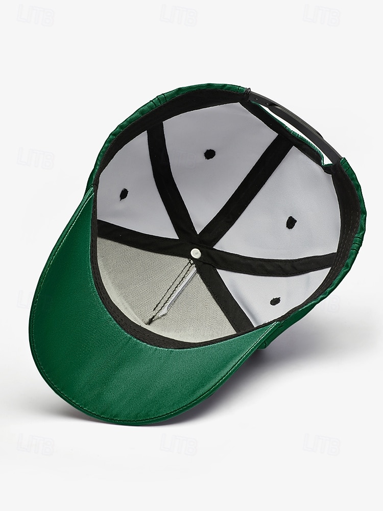 Gorra de béisbol de poliéster para hombre con estampado de máscara de Mardi Gras, ajuste ajustable, varios colores, ideal para carnaval, festivales y atuendos casuales. 2026 - $14.99 –P9