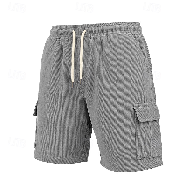 Miesten Shortsit Rennot shortsit Vakosametti shortsit Teksturoituja shortseja Tasku Joustava vyötärö Tavallinen Solid Color Mukavuus Hengittävä Polven yläpuolella Kausaliteetti ulko- Hiekkaranta Loma 2026 - $26.99 –P8