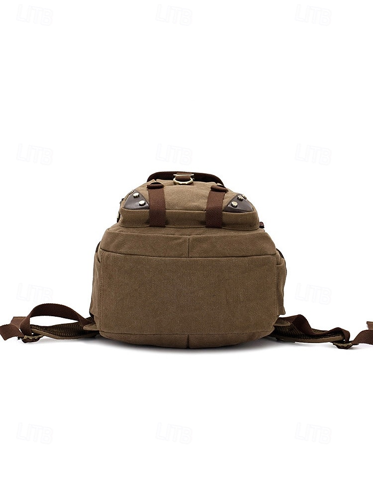 Rucsac bărbătesc din pânză, culori multiple, capacitate mare, perfect pentru activități în aer liber, școală și călătorii 2026 - $54.99 –P7