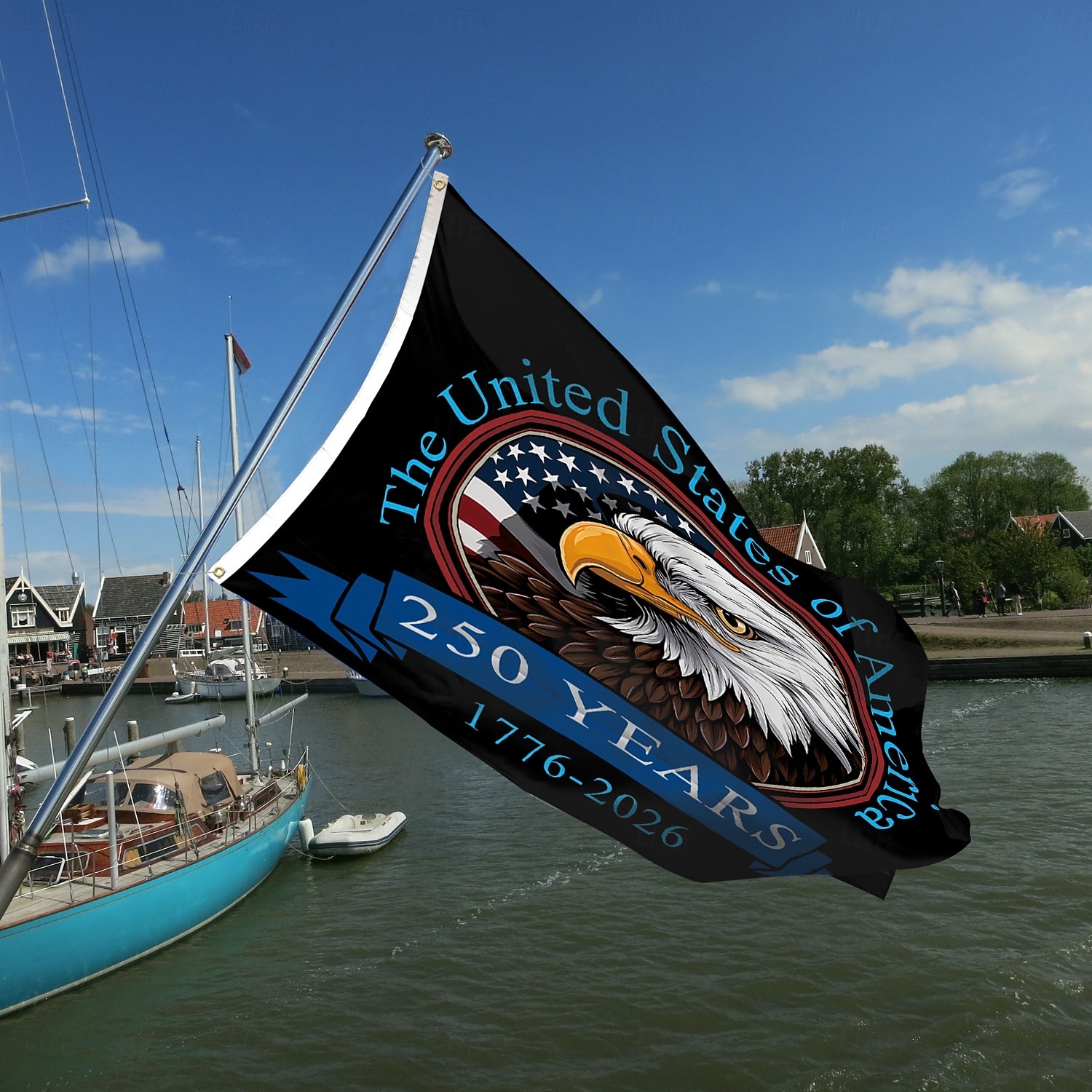 חבילה של 2 דגל ארה"ב לציון 250 שנה 2026 - $10.99 –P2