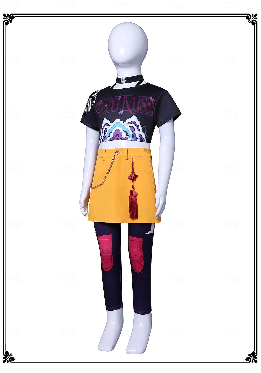 Kpop Inspired Korean Idol Inspired Pop Star Cosplay Costume Cosplay Wigs Cosplay Costume for Girls' Kid's Halloween Children's Day Masquerade 2026 - $46.99 –P8