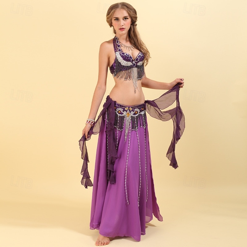 Ensemble de Costume de Danse du Ventre en Violet Samba Dancewear de 2026 ? €115.92 –P1