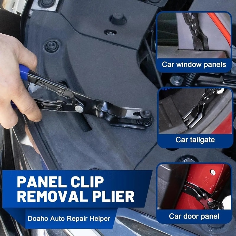 3PCS Car Trim Removal Tool Set, Professional Automotive Clip Pliers & Fastener Remover Tool Kit for Car Door Panel, Upholstery, Plastic Rivets removal, Heavy Duty Pry Tool with Storage Bag 2026 - $22.99 –P5