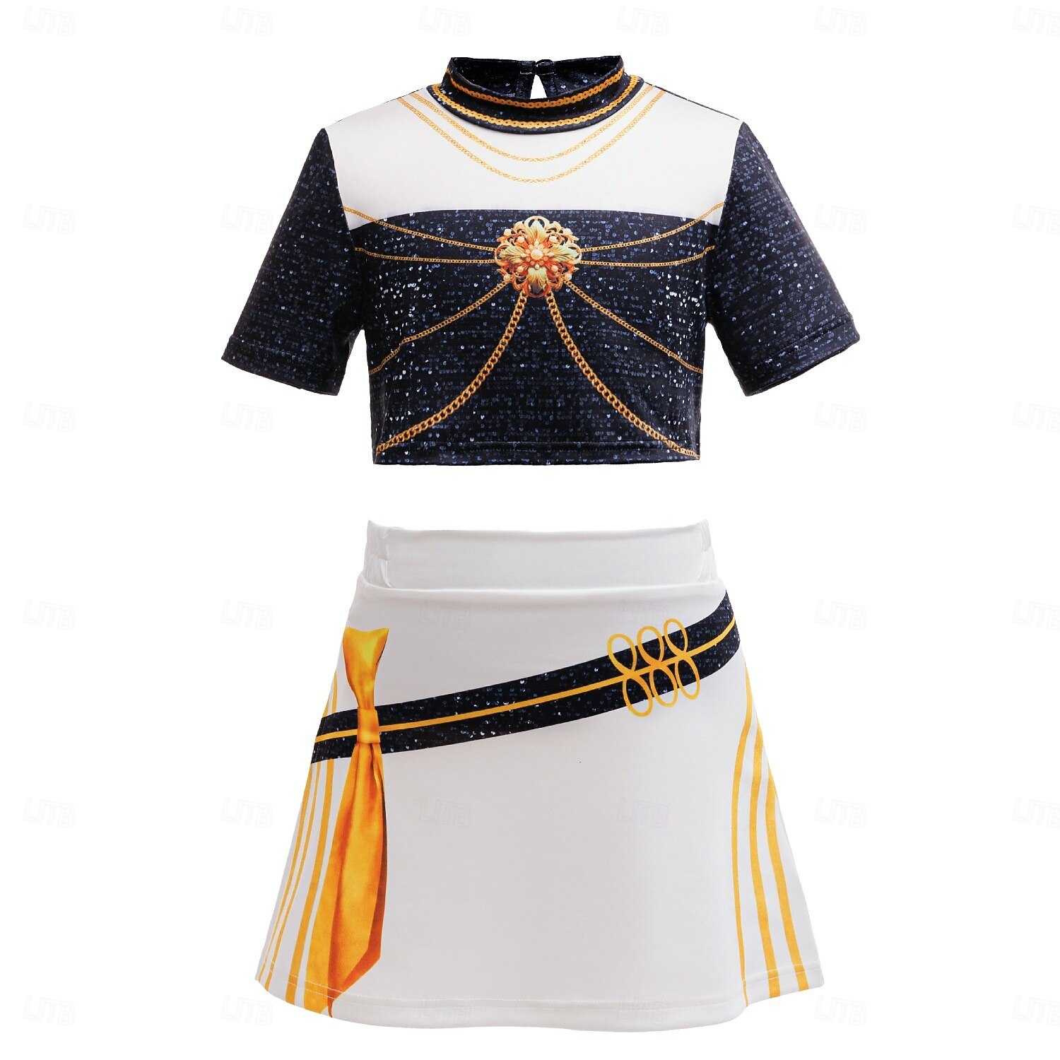 Kpop-inspiriert Von koreanischen Idolen inspiriert Popstar Kostüm Ausgefallene Kostüme Karnevalskostüm Virtuelles Idol for Mädchen Kinder Halloween Karneval Leistung Comic-Konzert Anime Expo 2026 - $35.99 –P5